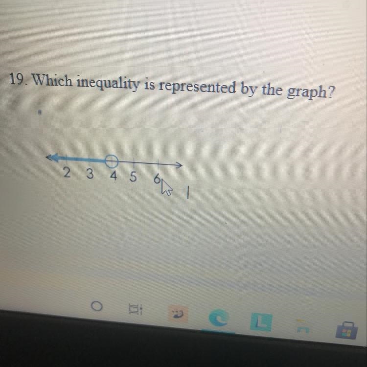 Which inequality is represented by the graph?-example-1