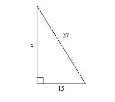 Plz Help... Find x in the given triangle.-example-1