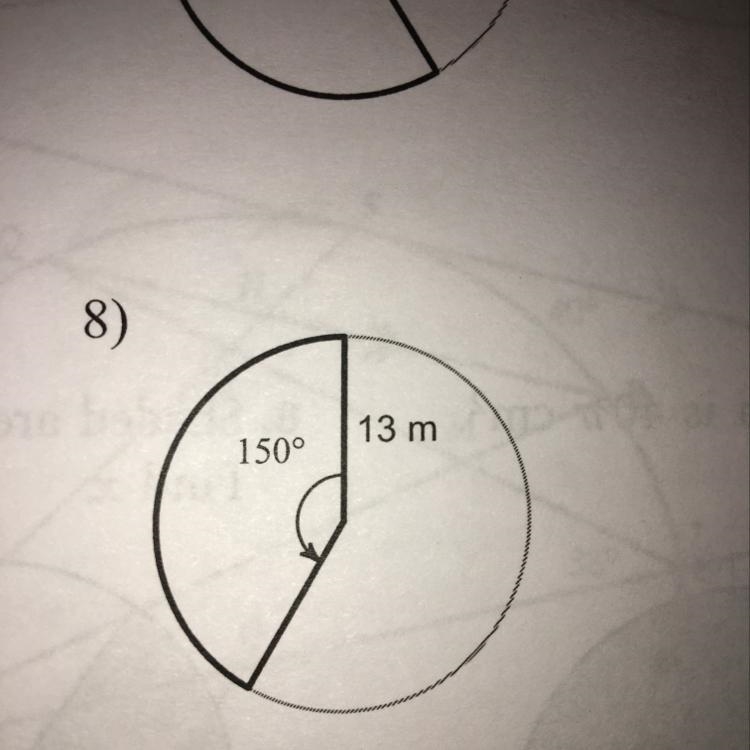 Find the area of the circle and then the sector. Thank you :3-example-1