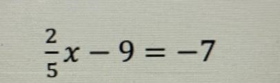 Solve the equation for X (If possible please show work)-example-1