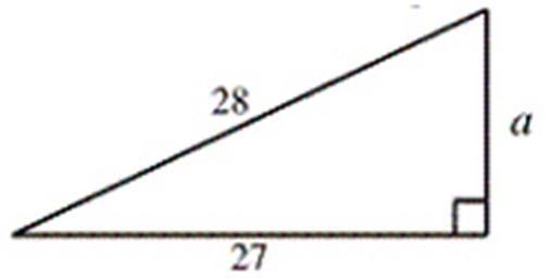 Find the unknown length. Round to the nearest tenth if necessary.-example-1