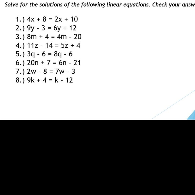 Can you help me from 1 to 8 and tell me how you get the answers for each one of them-example-1