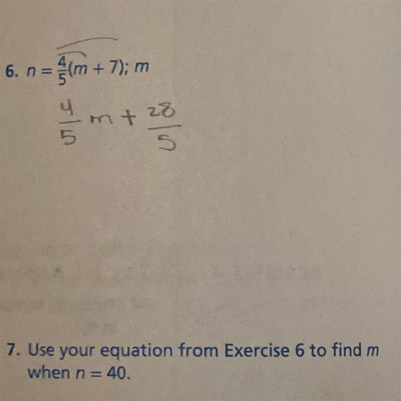 I need help with finding m & I’m pretty sure exercise 6 is # 6 help please-example-1