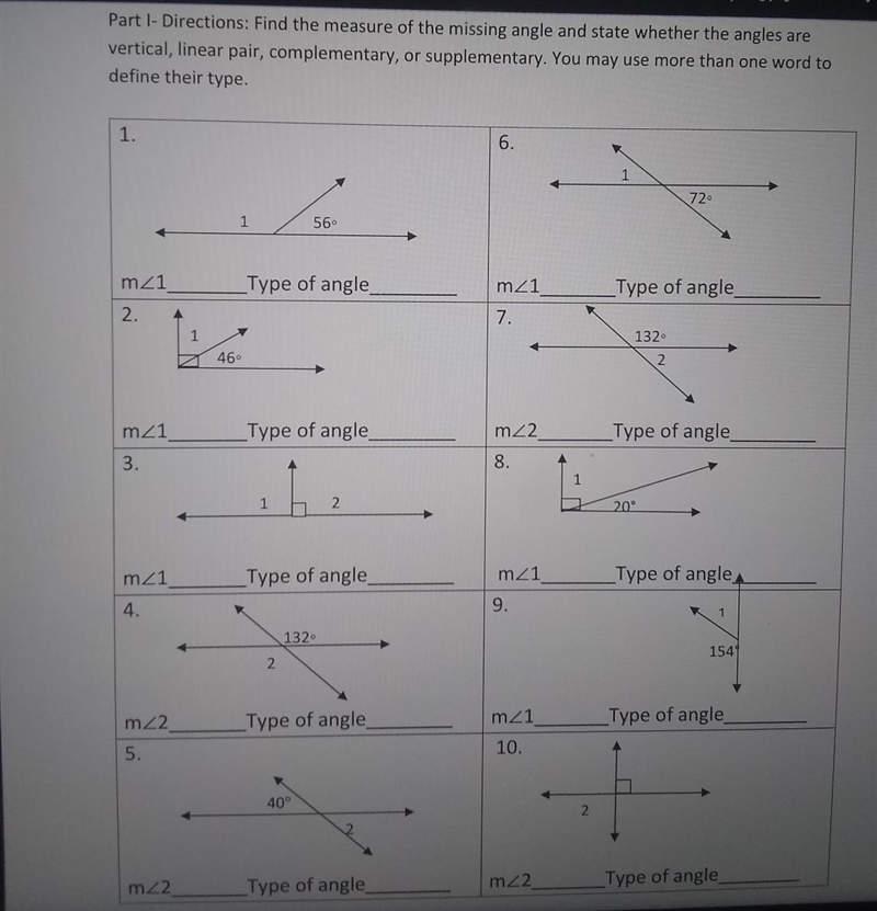 This is 1.5 Finding the missing Angle Relationship. Can someone help me or correction-example-1