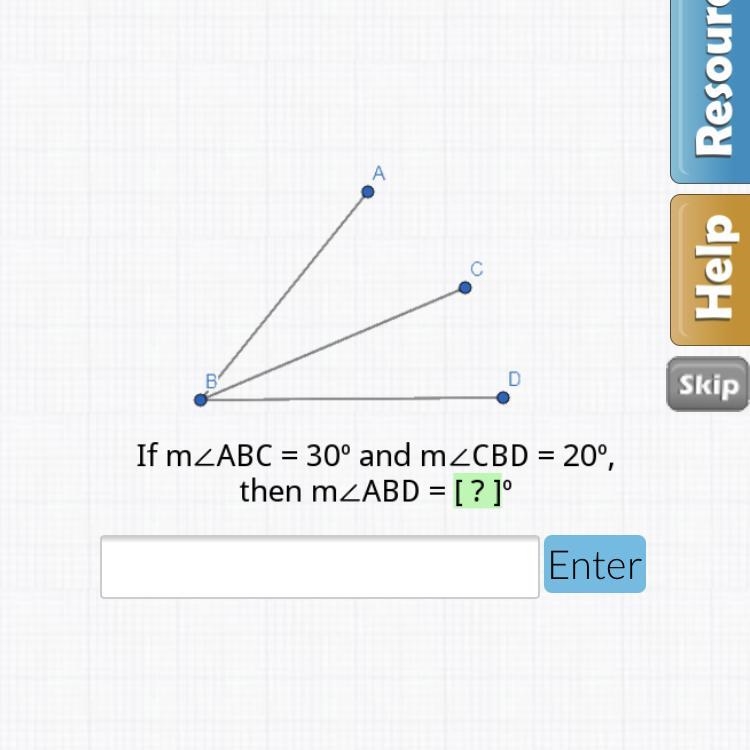 What is the measurement of this angle-example-1