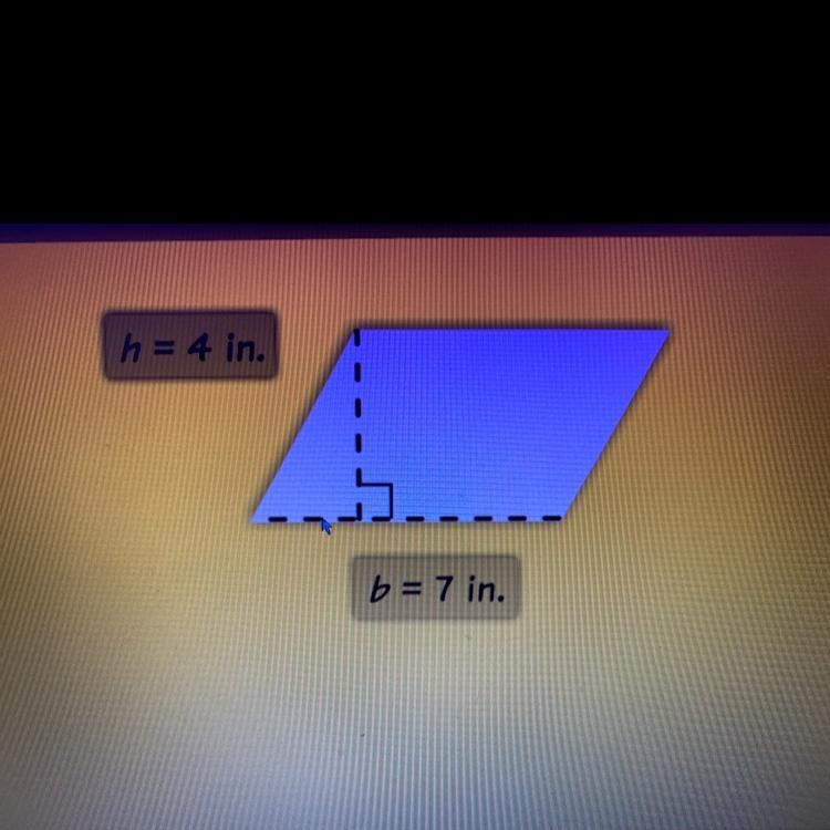 What is the area of this parallelogram?-example-1