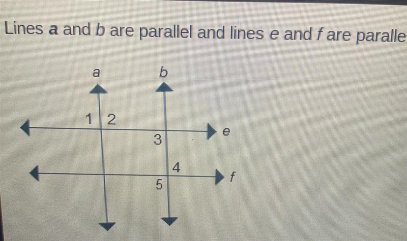 If m<1 = 89°, what is m<5? A. 1 B. 89 C. 91 D. 179-example-1