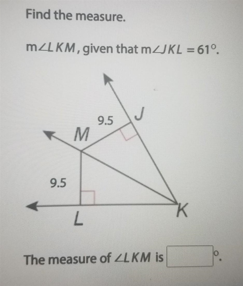 Find the measure of <JKL =63°​-example-1