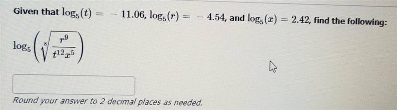 I need help with solving the log​-example-1