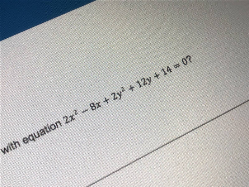 What is the center and radius for the circle with equation ...-example-1