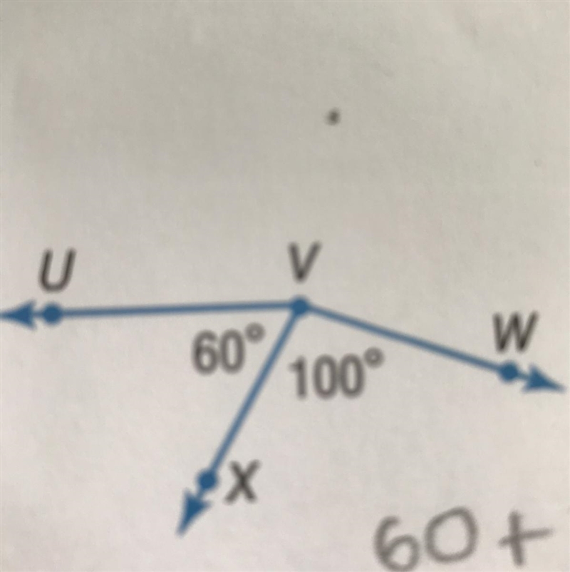 What is the measure of ∠UVW? ty : )-example-1