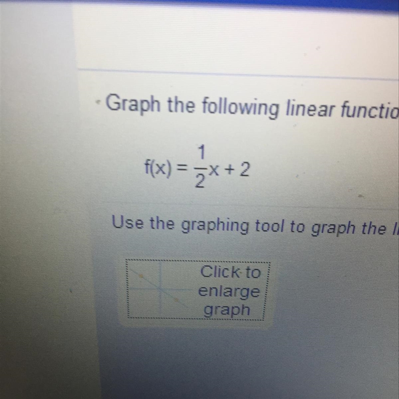 Graph the linear equation-example-1