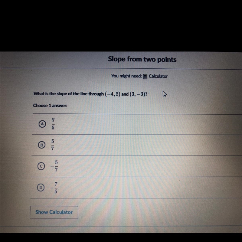 Please help Slope from two points-example-1