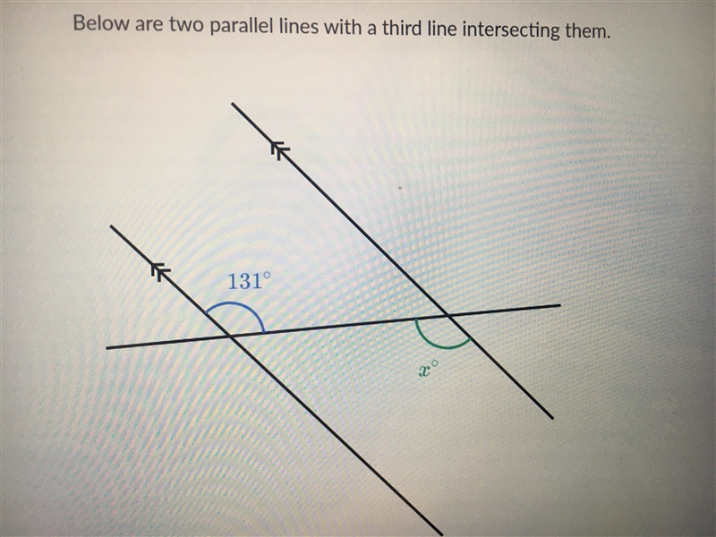 Please help, basic algebra. Find the value of x-example-1