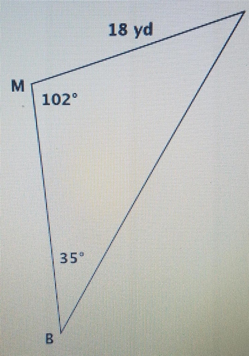 Find the missing side length BM. Round answer to the nearest tenth. 20pt question-example-1