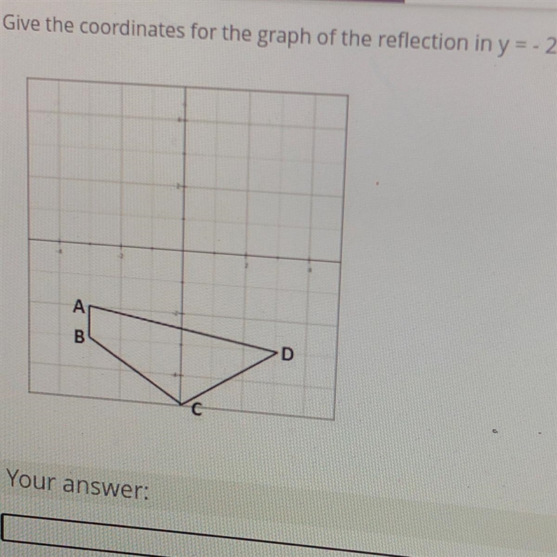 Helppppp ! geometry graphing reflections-example-1