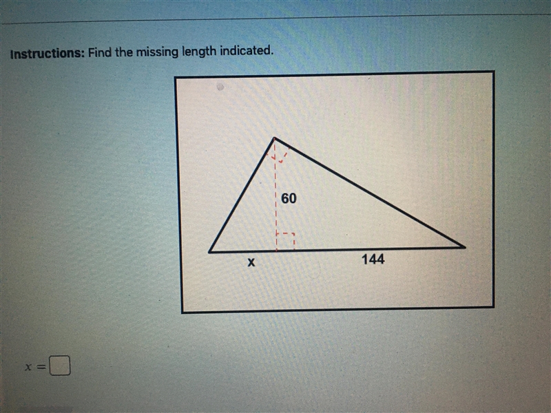 What is the missing length???-example-1