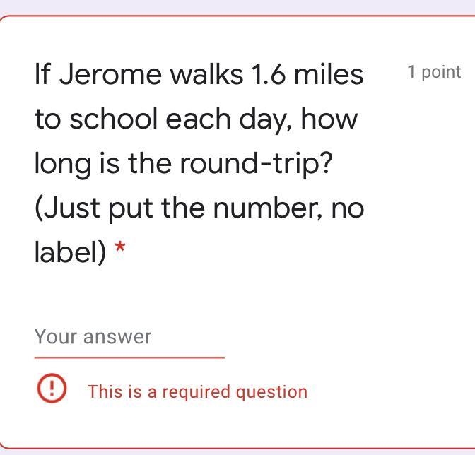 Wouldn’t it just be 2.56 miles?-example-1