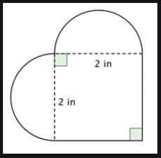 What is the area of the following figure?-example-1