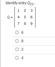 Identify entry Q23 .-example-1