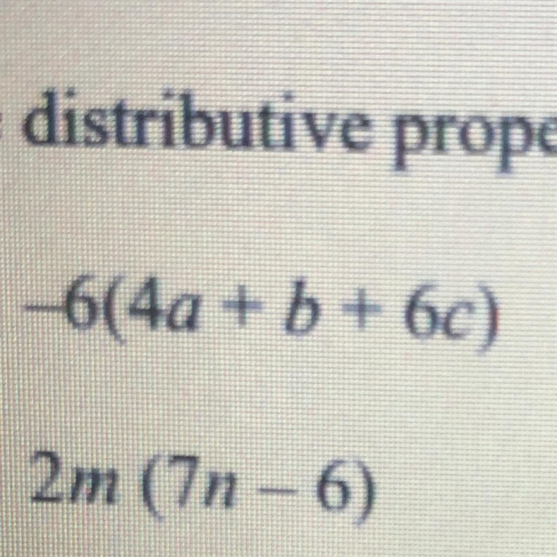 Use the distributive property to find the product-example-1