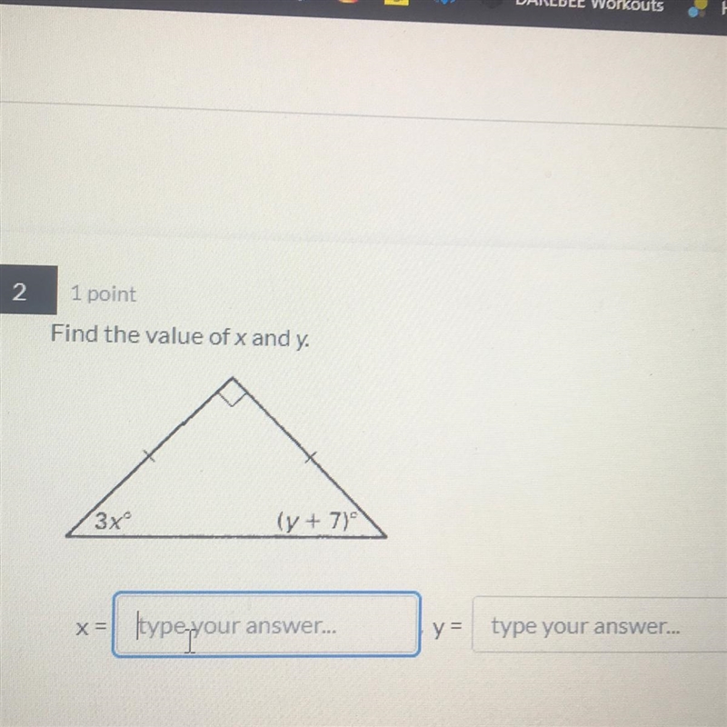 Find the value of x and y-example-1