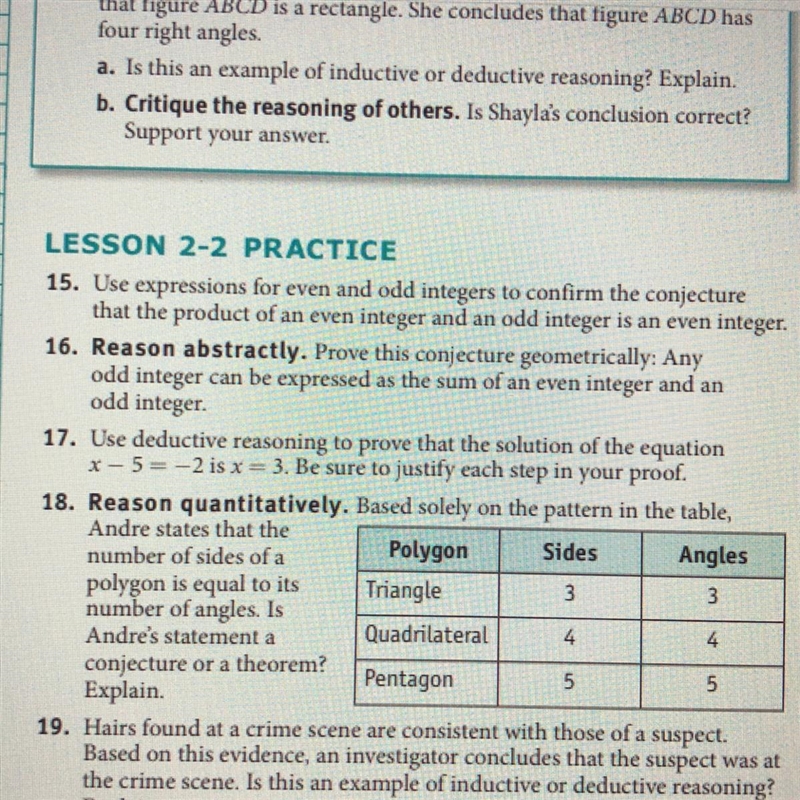 Need a answer for 15. And explain (geometry) !!-example-1