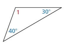 Find m∠1. Then classify the triangle by its angles.-example-1