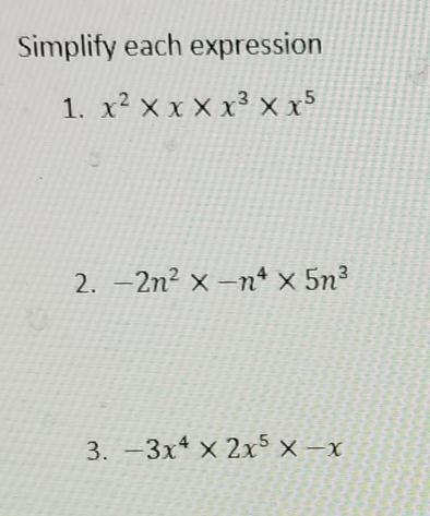 Please help me simplify these expressions-example-1