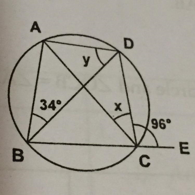 Find the value of x and y-example-1