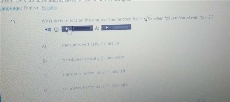 What is the effect on the graph of the function f x is equal to the square root of-example-1