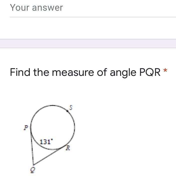 Find the measure of angle PQR Help me please-example-1