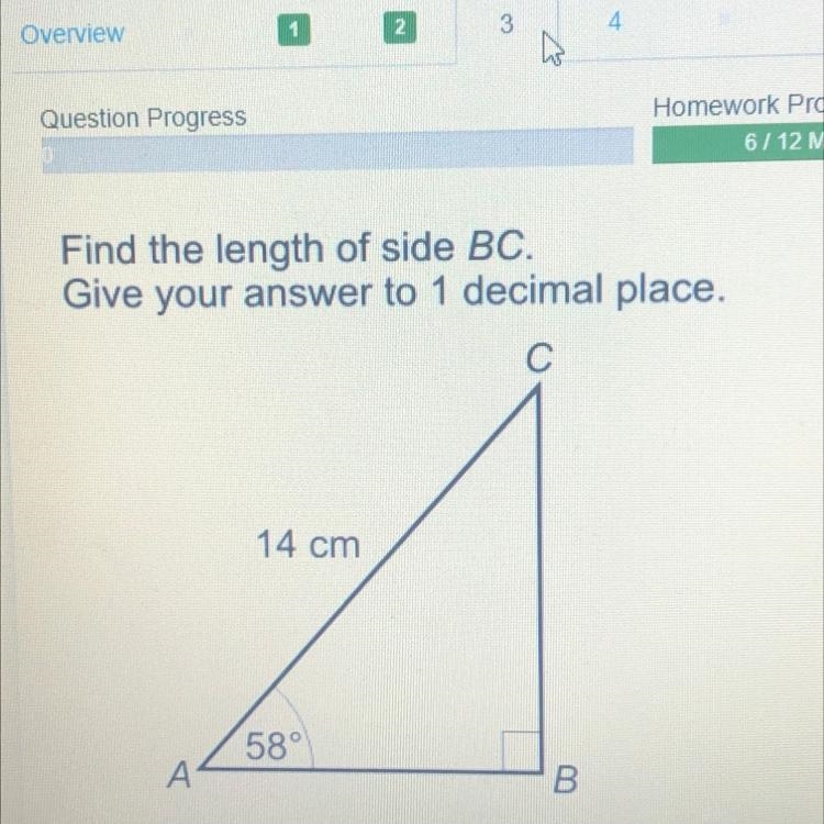 Find the length of side BC. Give your answer to 1 decimal place.-example-1