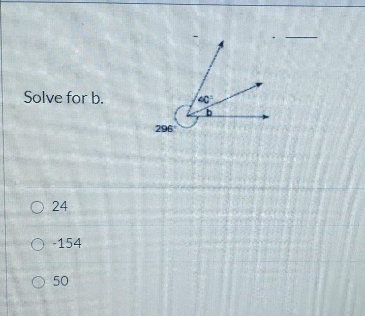 Please Solve for b. ​-example-1