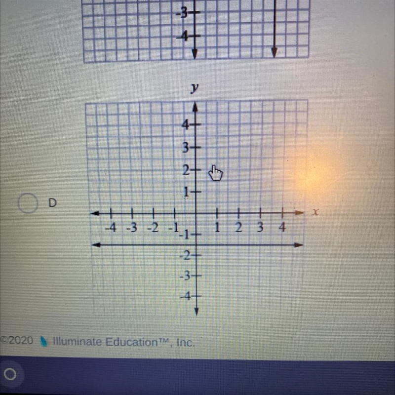 Which graph shows y and x in a proportional relationship? Pls helpppp-example-1