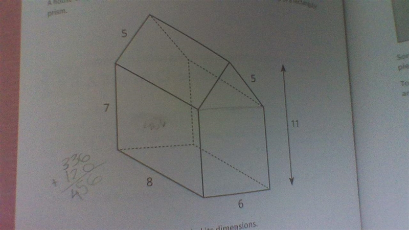 How would you find the volume of this figure? Please give an answer and explain...-example-1