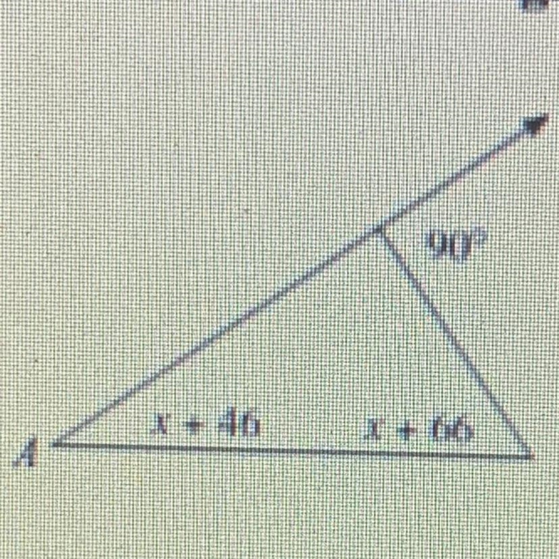 Find the measure of angle A-example-1