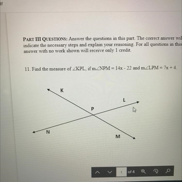 11. Find the measure of-example-1