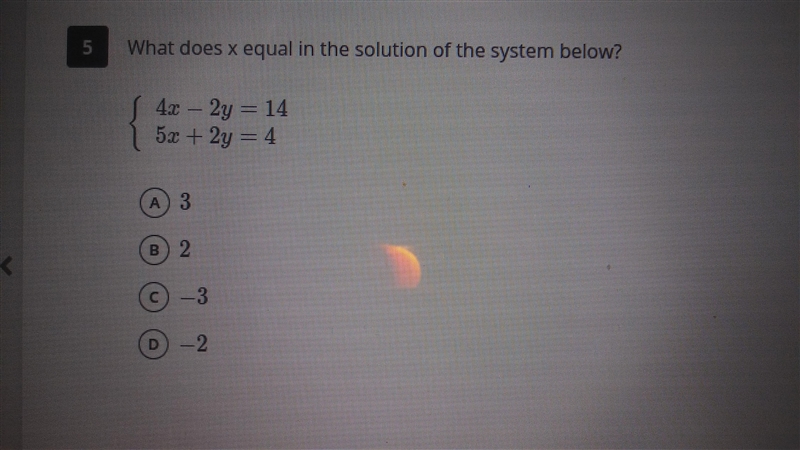 What does x equal in the solution-example-1