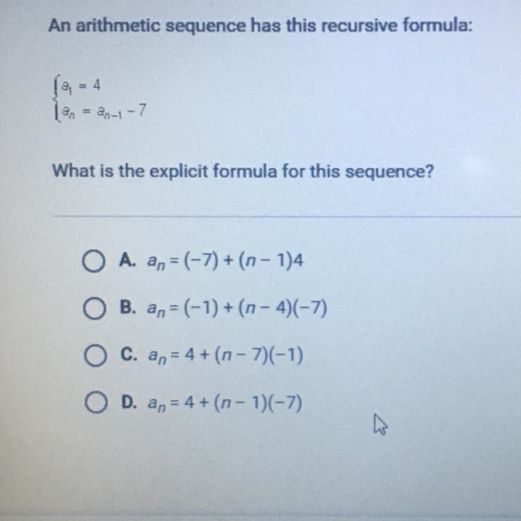 What is the explicit formula for this sequence?-example-1