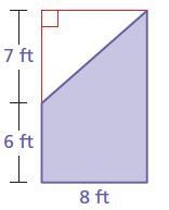 Find the area of the figure-example-1