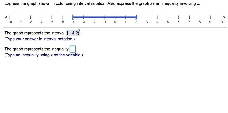 The graph represents the inequality?-example-1