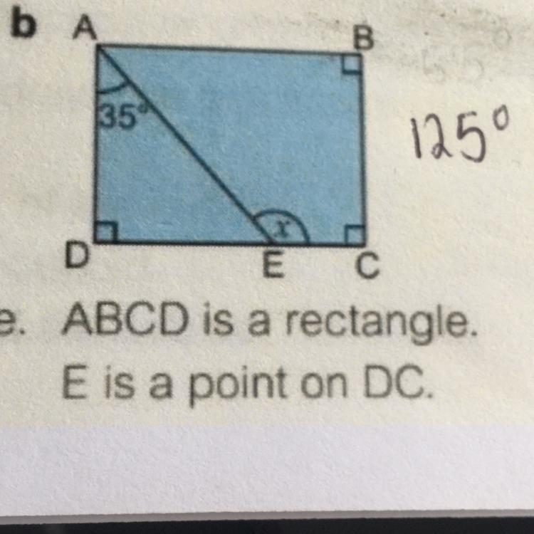 Work out the angles marked x in each diagram you must show your working-example-1