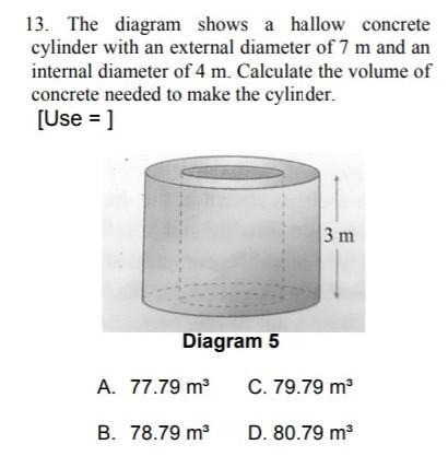 Mathematics.... Use 22/7 Wrong or other answers will be reported-example-1