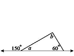 Complete the statements to find the measurements of ∠a and ∠b .-example-1