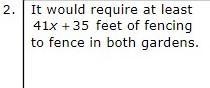 PLEASE HELP I HAVE 5 MIN TO TURN THIS IN!!!! There are two gardens, garden A and garden-example-2