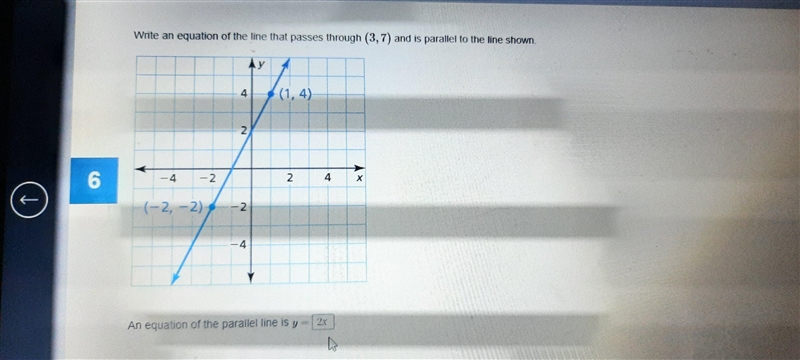 Y=2x + ? ITS DUE IN 20 MINUTES-example-1