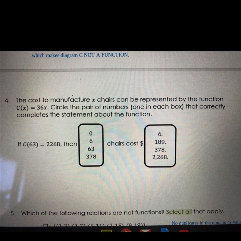 PLEASE HELP! This is the only question I don’t get about functions.-example-1