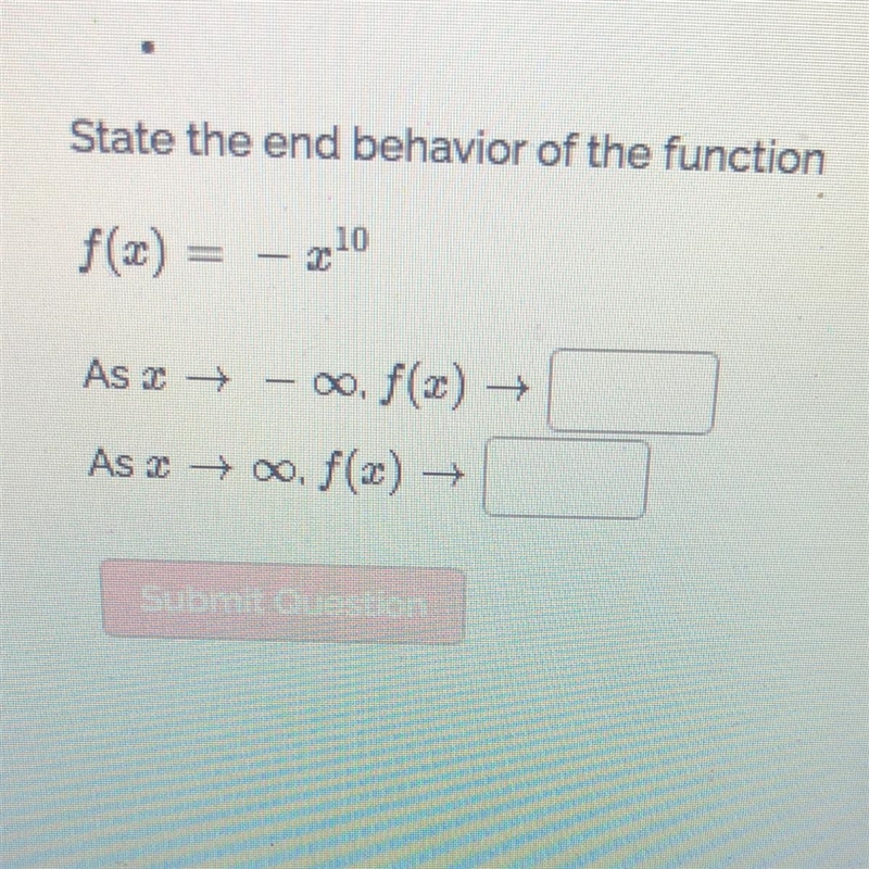 State the end behavior of the function.-example-1