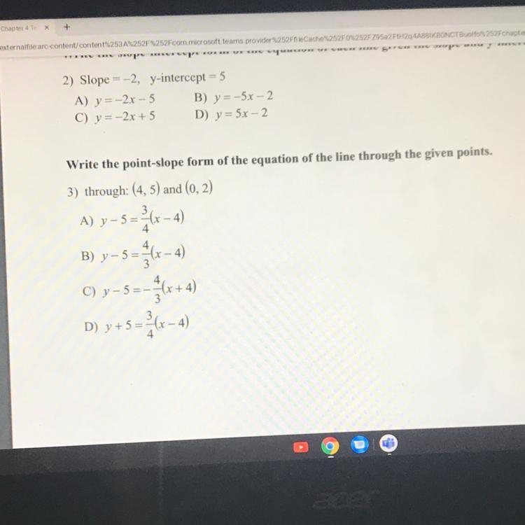 Question is in the picture please show work-example-1